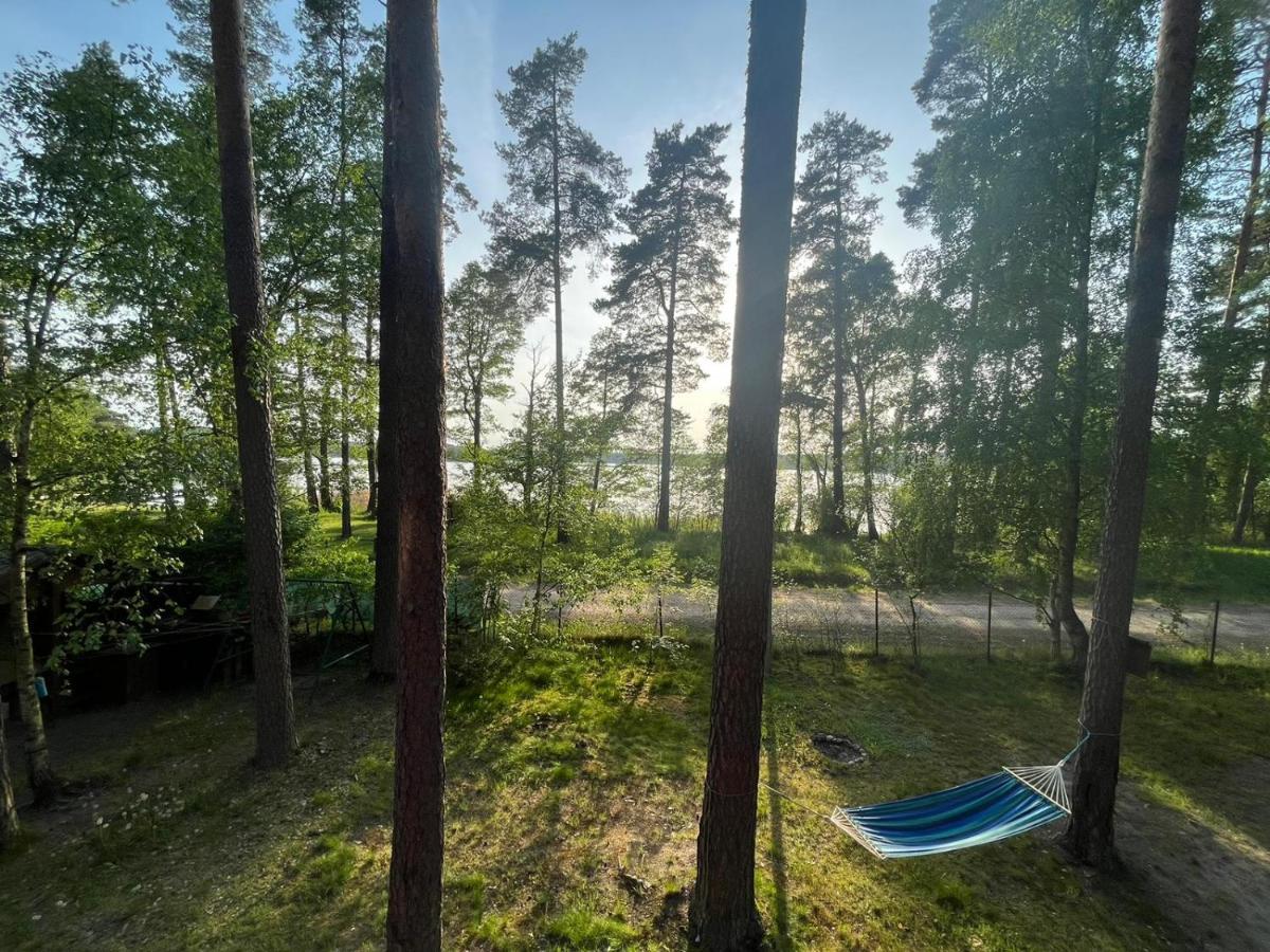 Domek Letniskowy Nad Jeziorem, Las, Mazury Wiartel Maly Exteriér fotografie